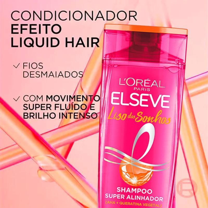Shampoo Elseve Liso Dos Sonhos Super Alinhador 200ml