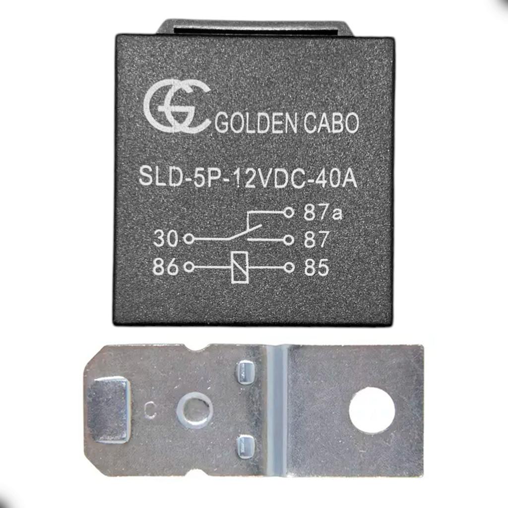 Rele Auxiliar Reversor 5 Pinos 12 Volts 40 Amperes/12v 40A - 1 Unidade