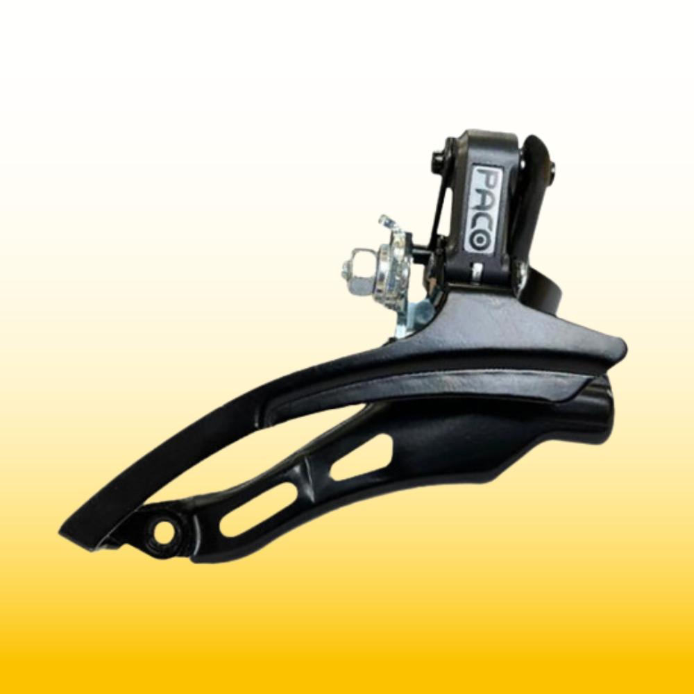 Câmbio Traseiro Paco 7v Tipo Shimano Bicicleta 21V Index Cambio Dianteiro 3v Puxa P/Cima Bike Mtb