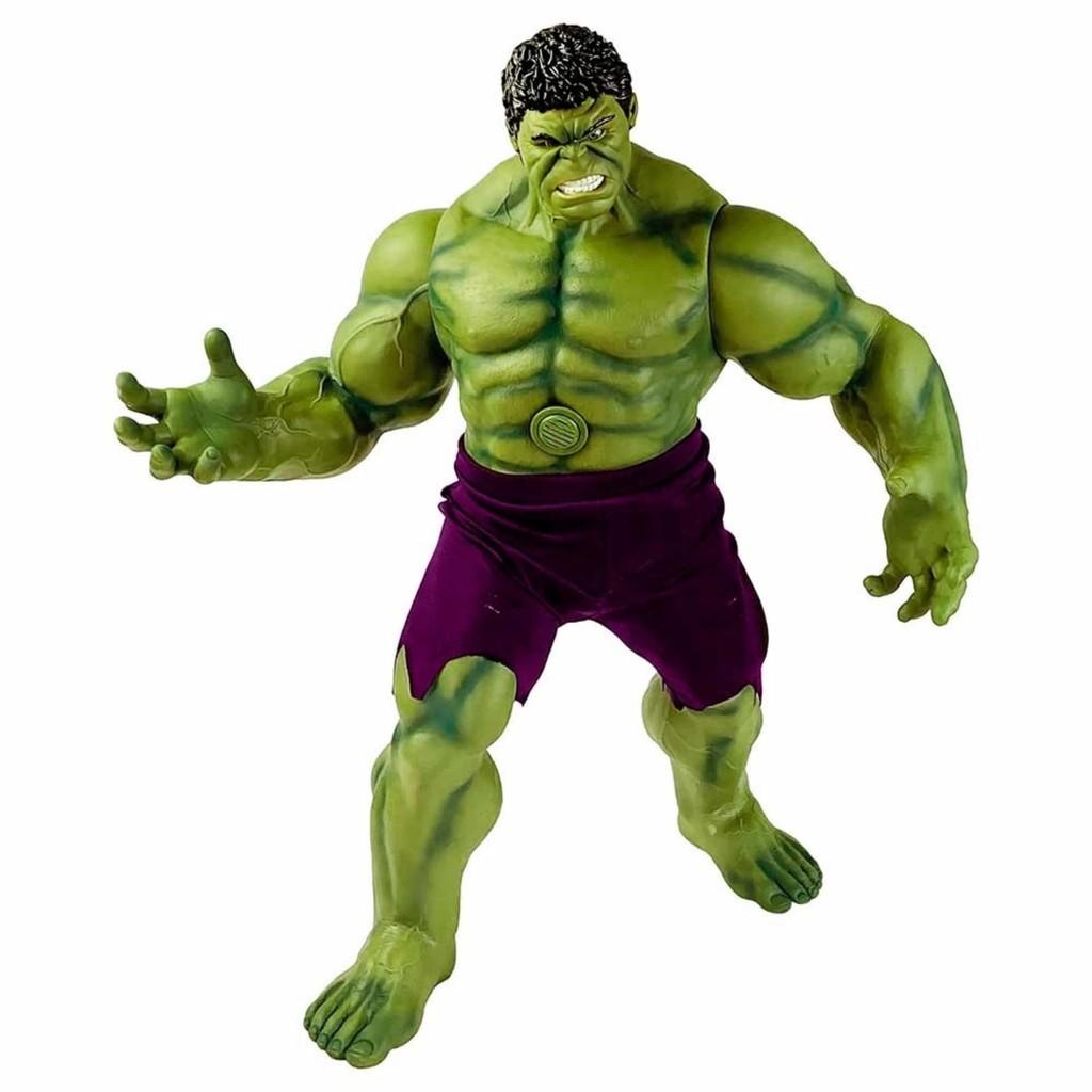 Boneco Do Incrível Hulk Marvel 10 Sons 60cm Super Herói Vingadores Figura De Ação Mimo Toys