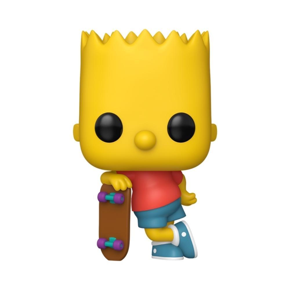 Boneco Funko Pop Os Simpsons - Bart Com Skate