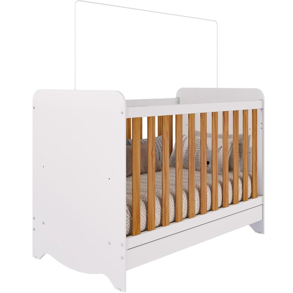 Berço Americano Ben 3 Em 1 Mini Cama Mini Sofá 100 Mdf