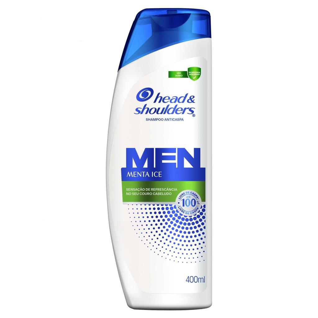 Shampoo De Cuidados Com A Raiz Head Shoulders Menta Ice 400ml