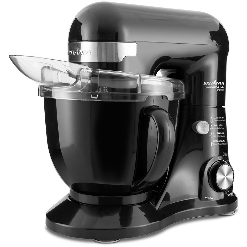 Batedeira Planetária Britânia Bbp760p Power PLUS 700W