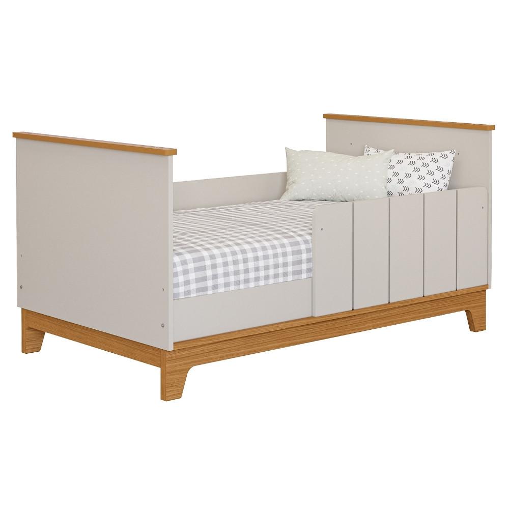 Berço Mini Cama Com Colchão 100 Mdf Liza Permobili Gazin