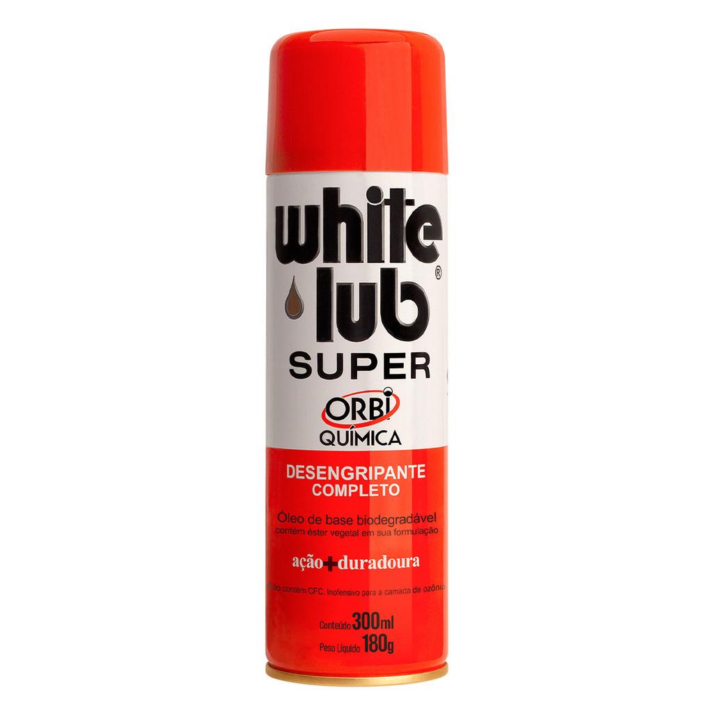 Lubrificante Para Corrente De Moto White Lub 300ml Desengripante Spray Antiferrugem Automotivo