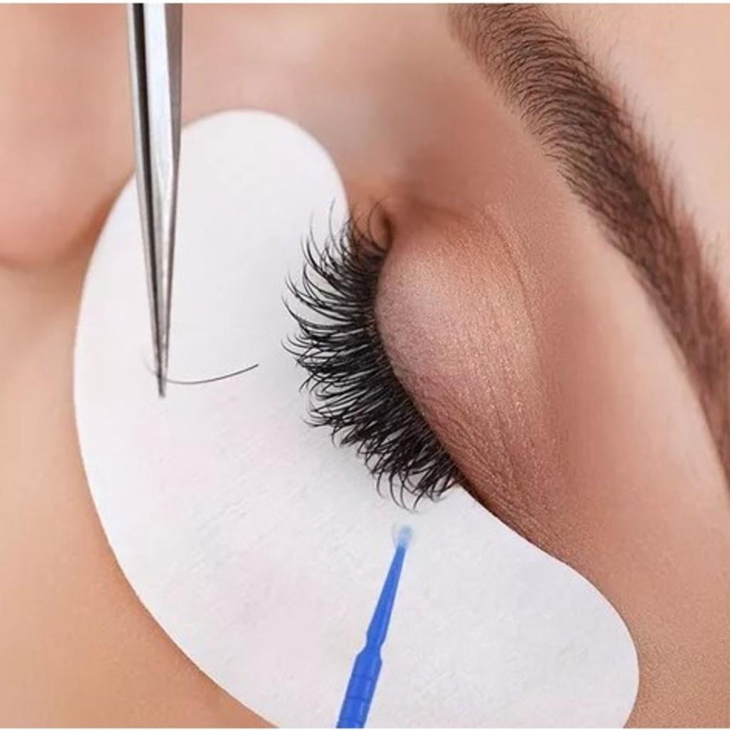 Kit Microbrush Cotonete Alongamento Fio A Fio Cílios