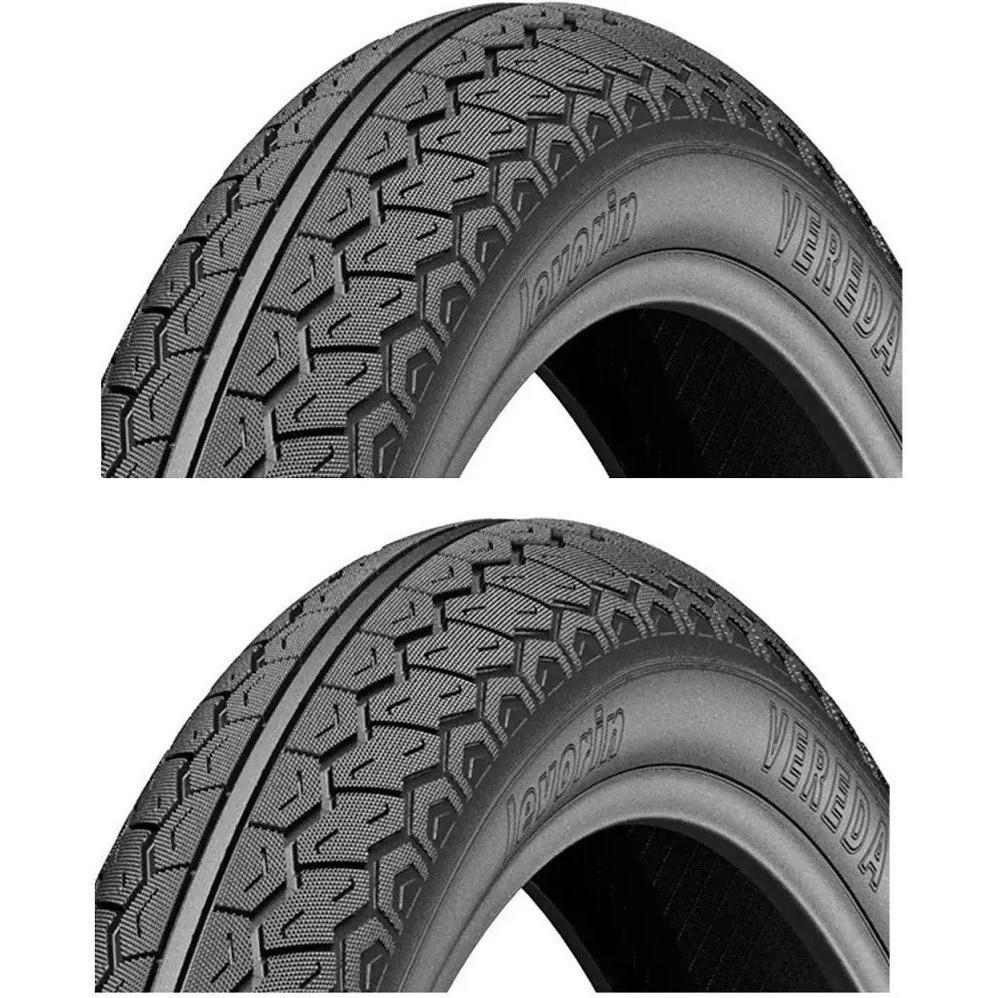 2 Pneu Levorin Vereda 26x1.1/2 Barra F Monark + 2 Câmaras 26