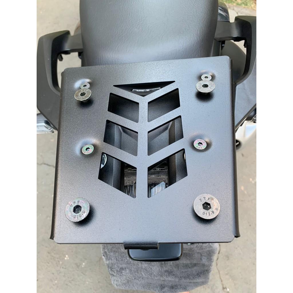 Bagageiro Para Moto Xre 300 Preto Fosco Bráz