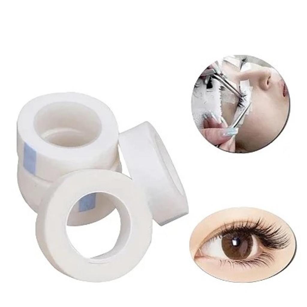 Kit Fitas Micropore Antialérgica Alongamento E Extensão Cílios 9m