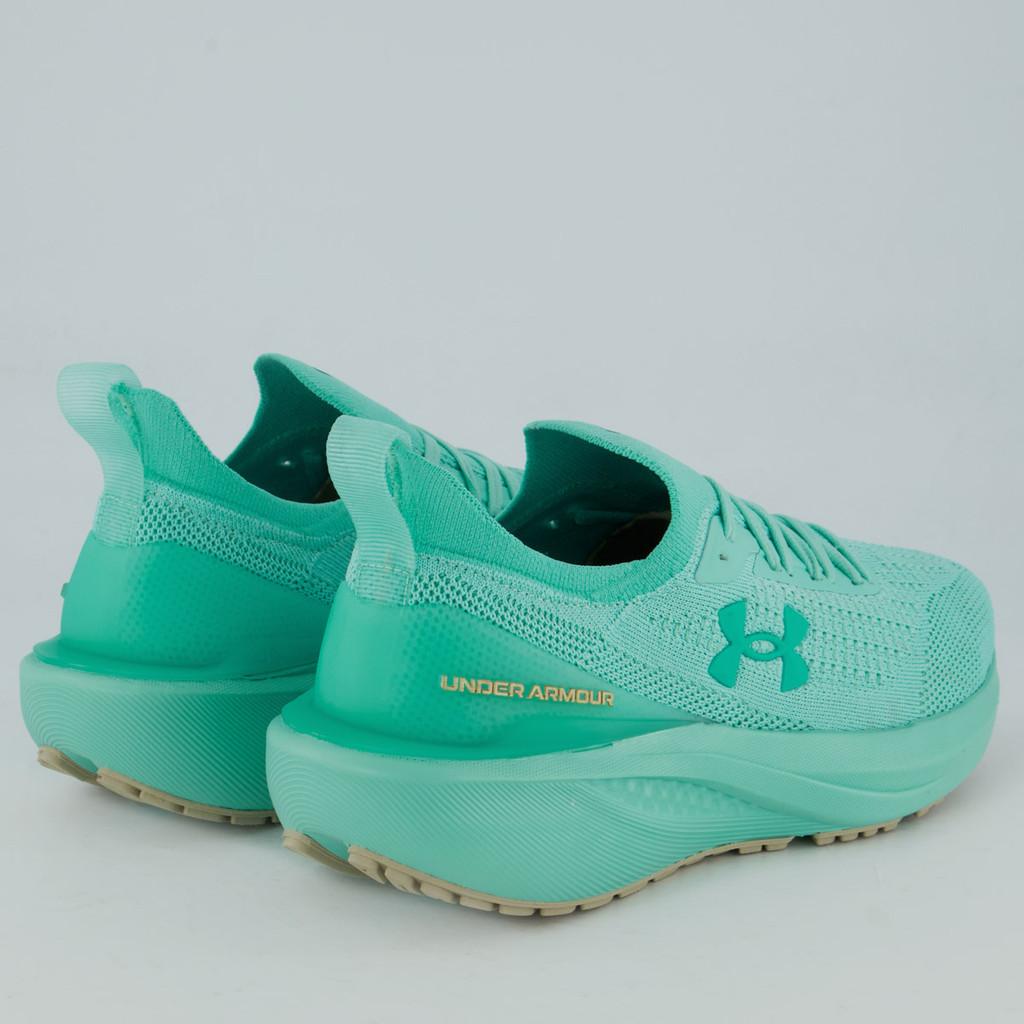 Tênis Under Armour Charged Quicker 2 Verde Água
