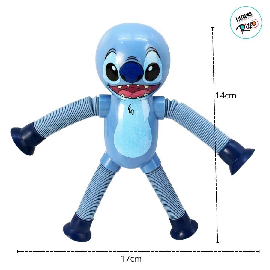 Brinquedo Stitch Flexível - 14cm - 1 Unidade - Disney Original - Rizzo