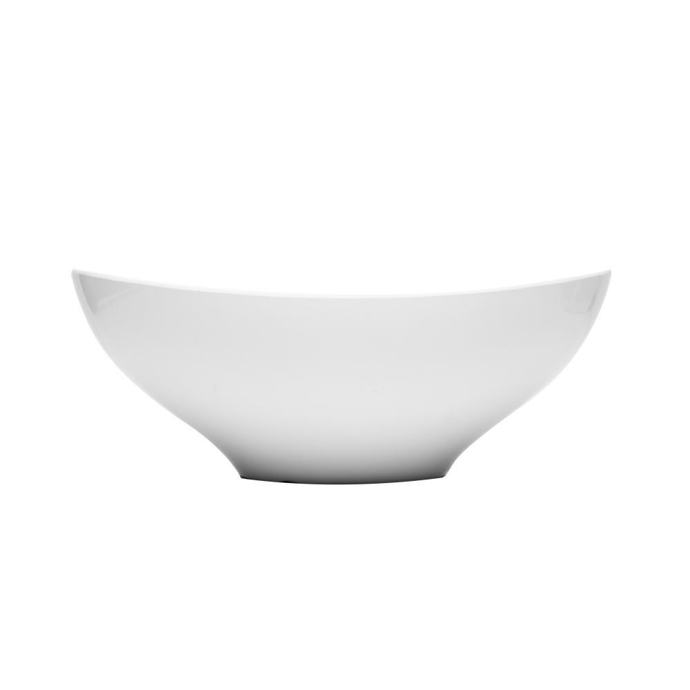 Saladeira Wolff De Melamina Branca 34cm X 30cm