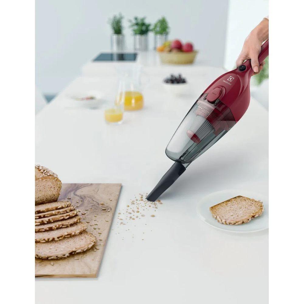 Aspirador De Pó Vertical Com Fio Electrolux 1100w 2 Em 1 Filtro Hepa Vermelho (stk13)