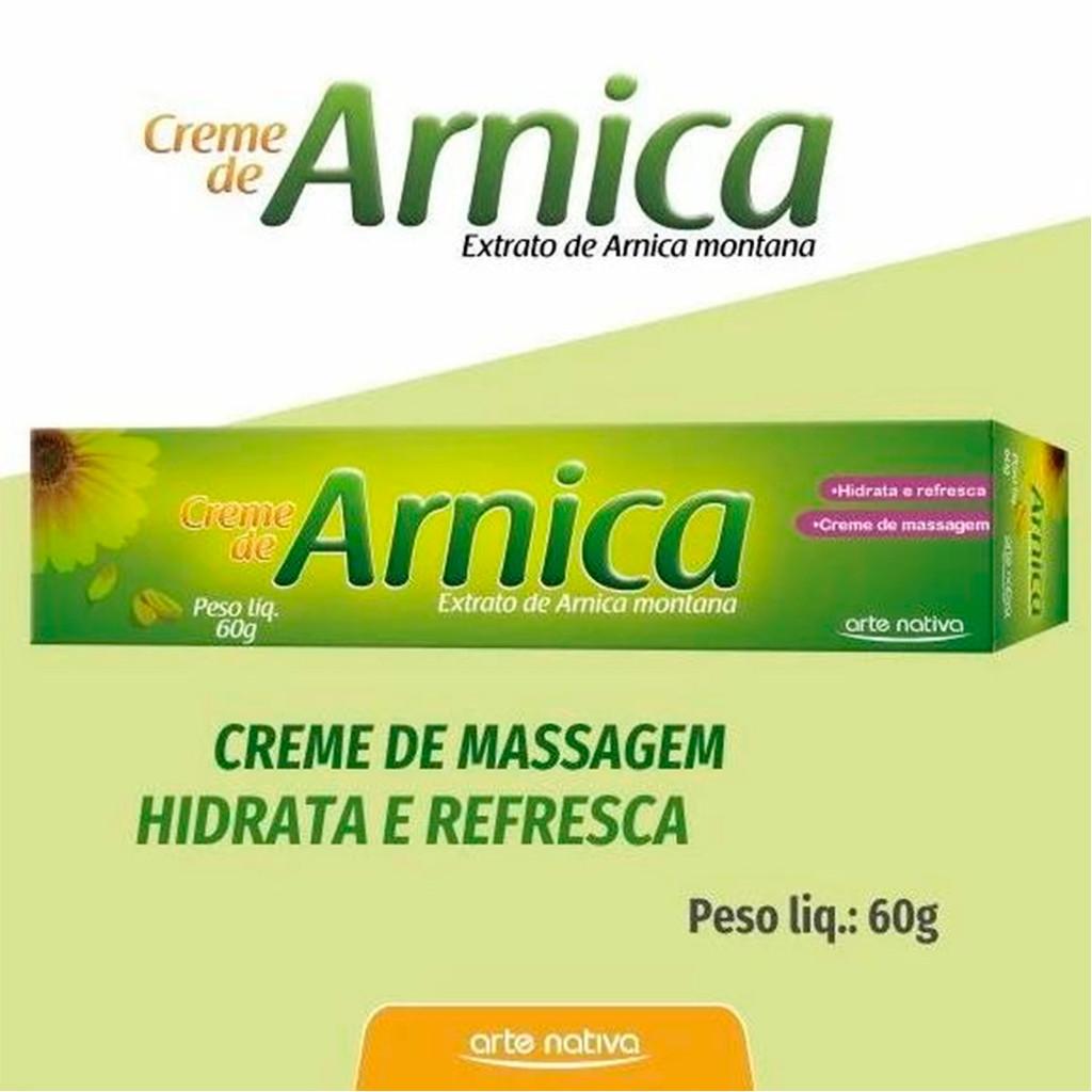 Kit 12 Und Creme De Arnica 60g Arte Nativa