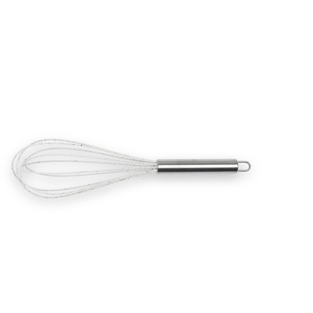 Batedor Manual Fio Inox Com Silicone 30 Cm Cor Vanilla Linha Duo Brinox