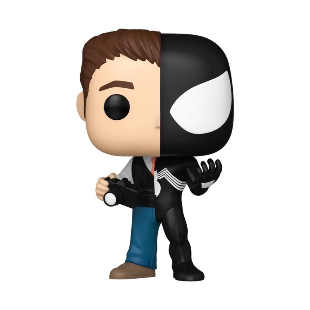 Boneco Funko Pop Marvel Split - Peter/homem-aranha Preto