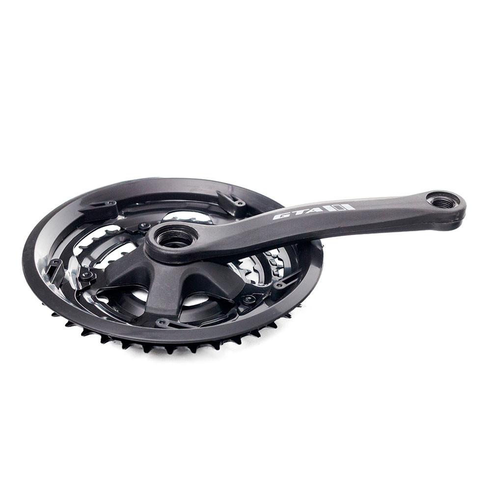 Pedivela Bicicleta Gta Em Aço 170mm 24/34/42 Indexado Mtb 7v 8v
