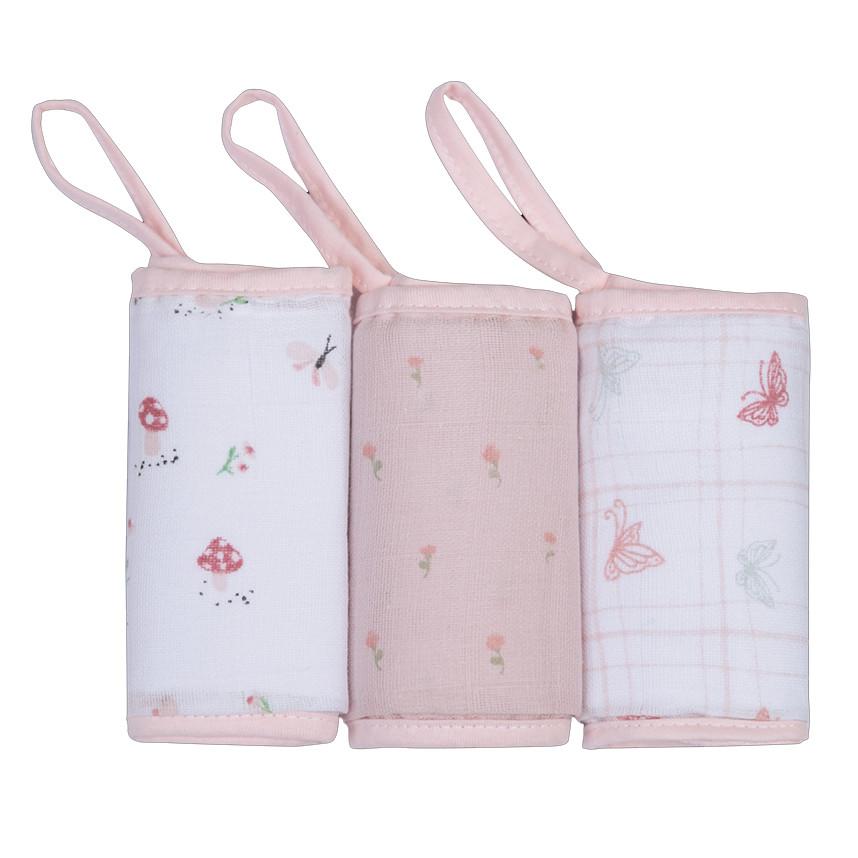 Kit Pano De Boca Papi Soft Estampado - 3 Peças