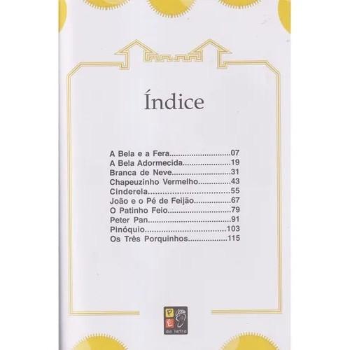 Livro Infantil 10 Histórias Clássicas De Ouro Capa Dura