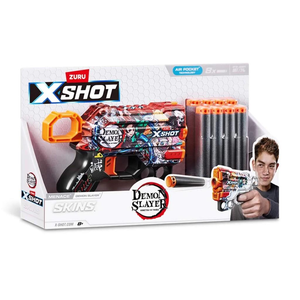 Brinquedo Infantil Lançador De Dardos X-shot Skins Menace - Demon Slayer Candide