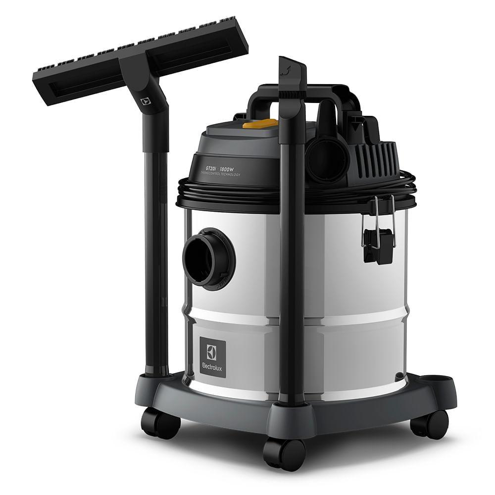 Aspirador De Pó E Água Electrolux 1800w 20L Com Thermocontrol E Função Sopro Inox (gt20i)