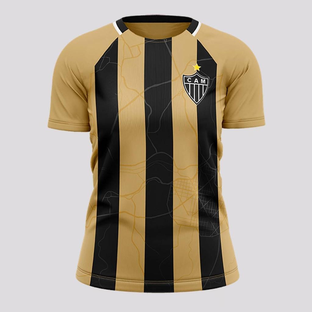 Camisa Atlético Mineiro Euforia Feminina Dourada