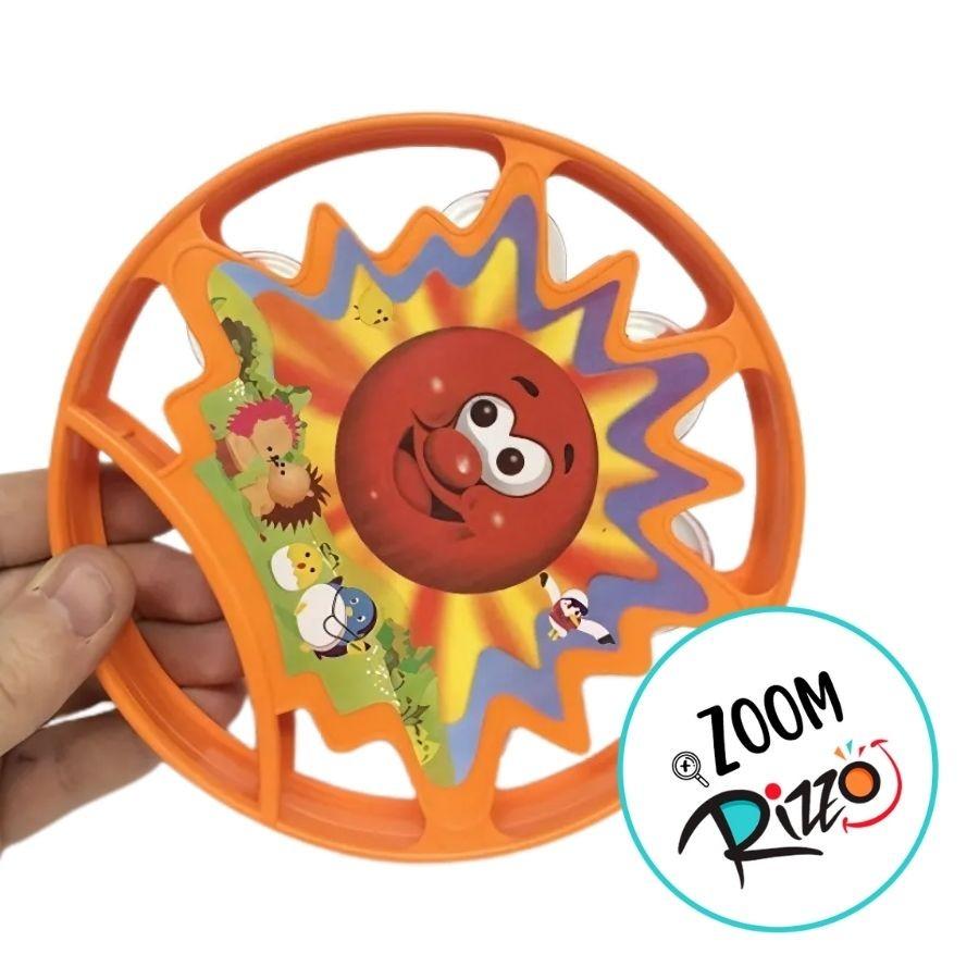Brinquedo Pandeiro Maluco - Sortido - 15cm - 1 Unidade - Rizzo