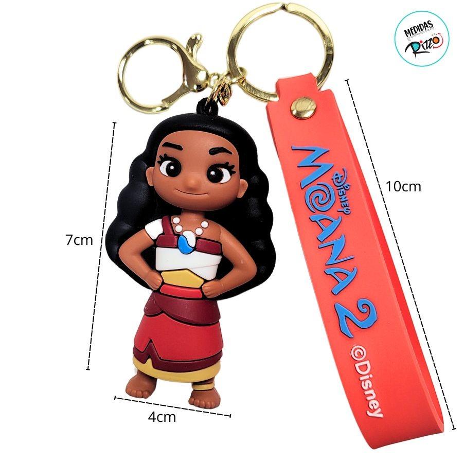 Chaveiro 3D Moana - 7cm - 1 Unidade - Disney Original - Rizzo