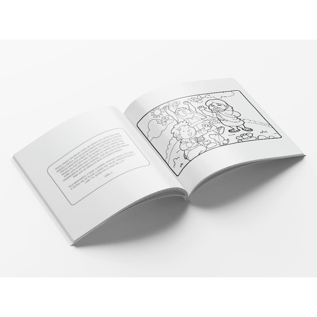Colorindo Com Deus Pai Edição 02 - Um Livro Cute Comfy - Livro De Colorir Adulto