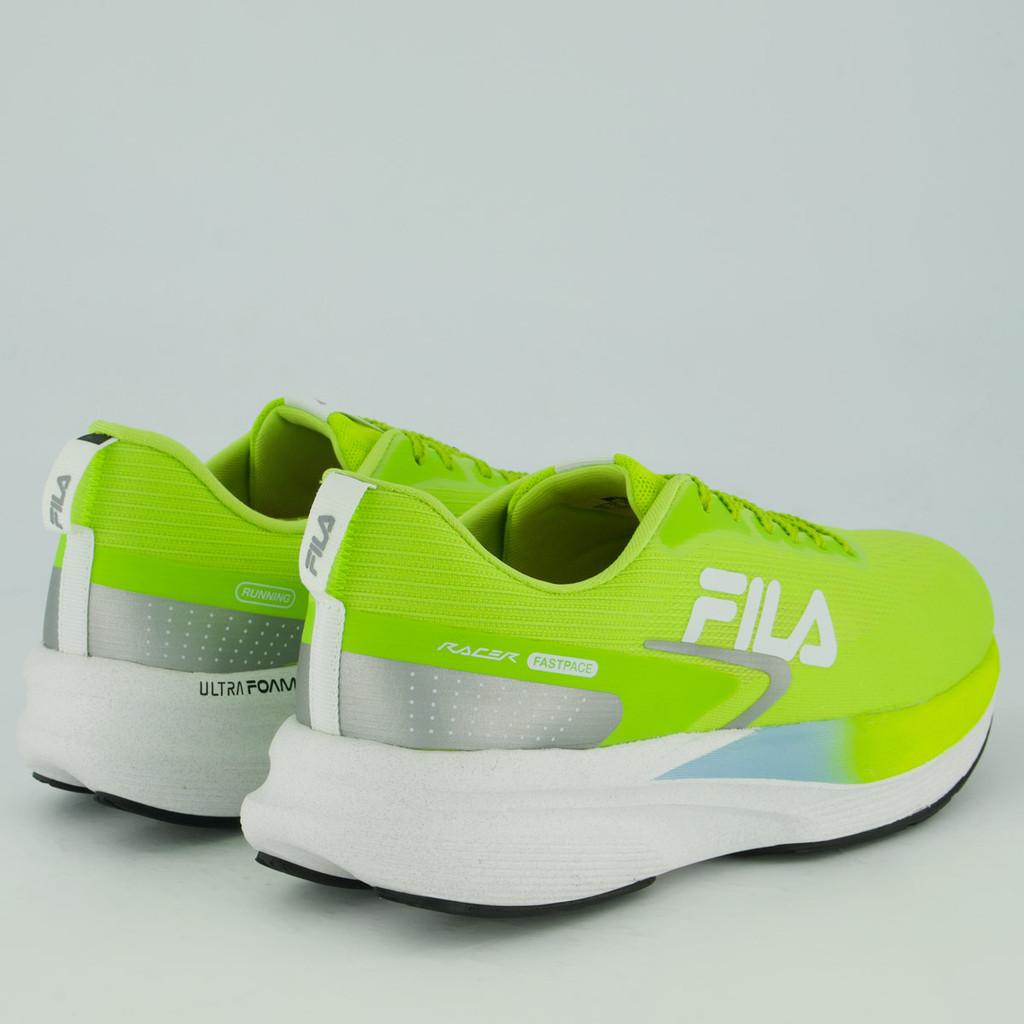 Tênis Fila Racer Fastpace Verde E Azul