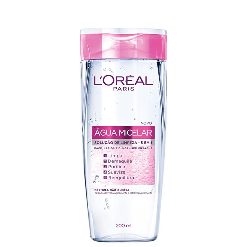 L Oréal Paris Dermo Expertise Agua Micelar 5 Em 1 - Demaquilante 200ml