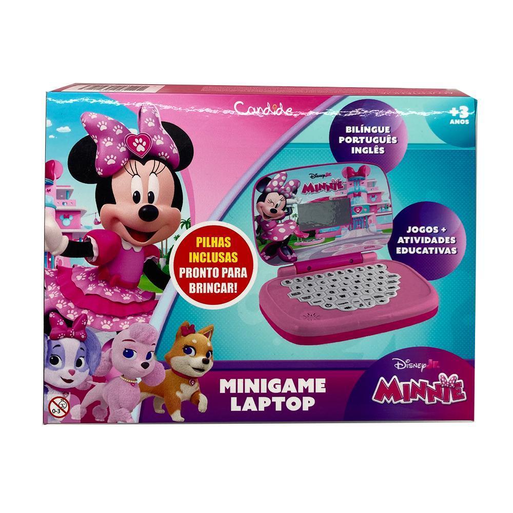 Laptop Infantil Educativo Candide Minnie Bilíngue