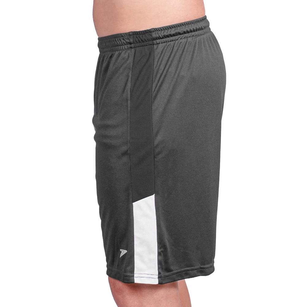 Calção Masculino Poker Longo Resilience Preto/branco