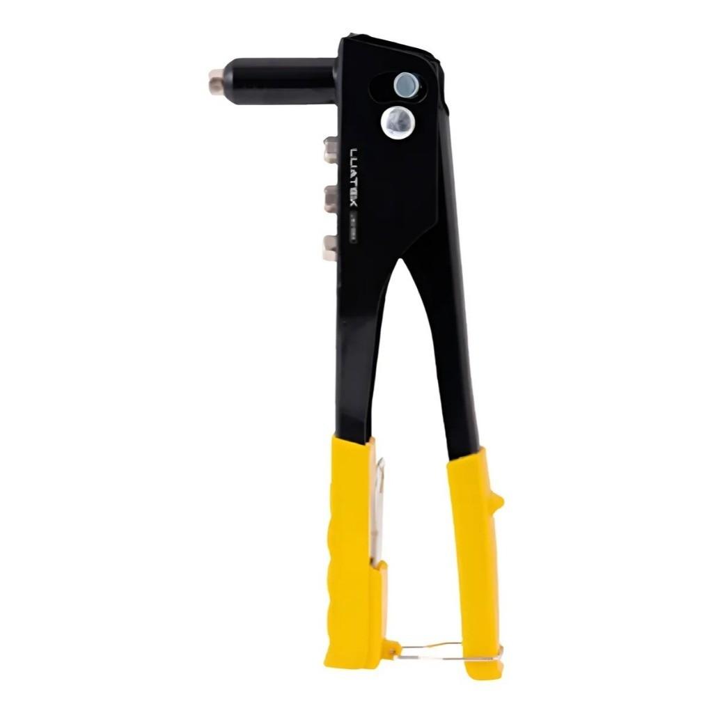 Alicate Rebitador Manual 9.5 Polegadas Profissional Para Reparos E Funilaria Luatek