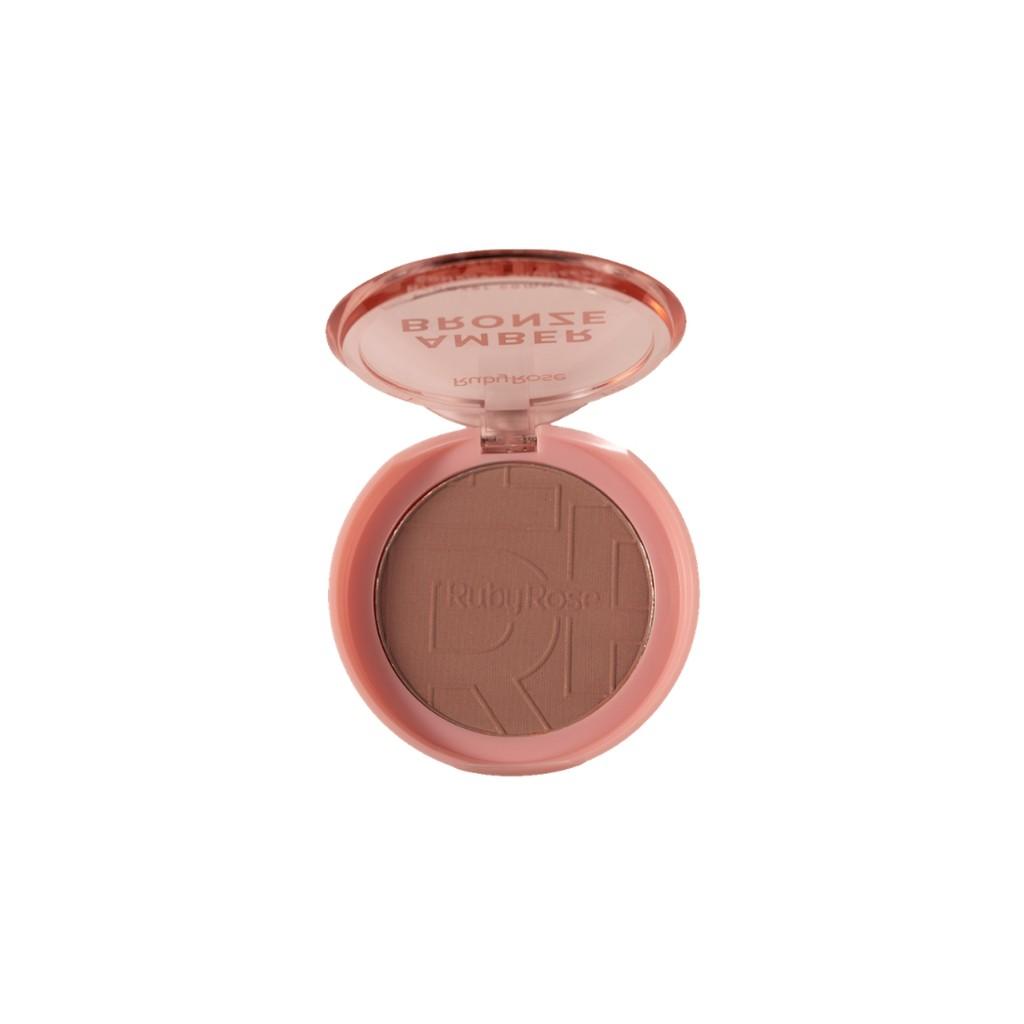 Bronzer Compacto Amber Bronze - Hbm202 - Ruby Rose