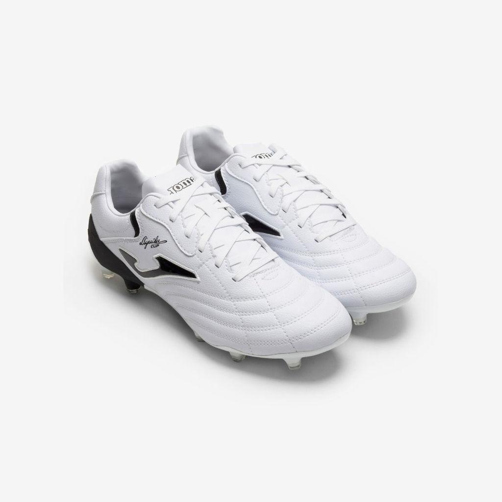 Chuteira De Campo Joma Aguila Cup Branco E Preto