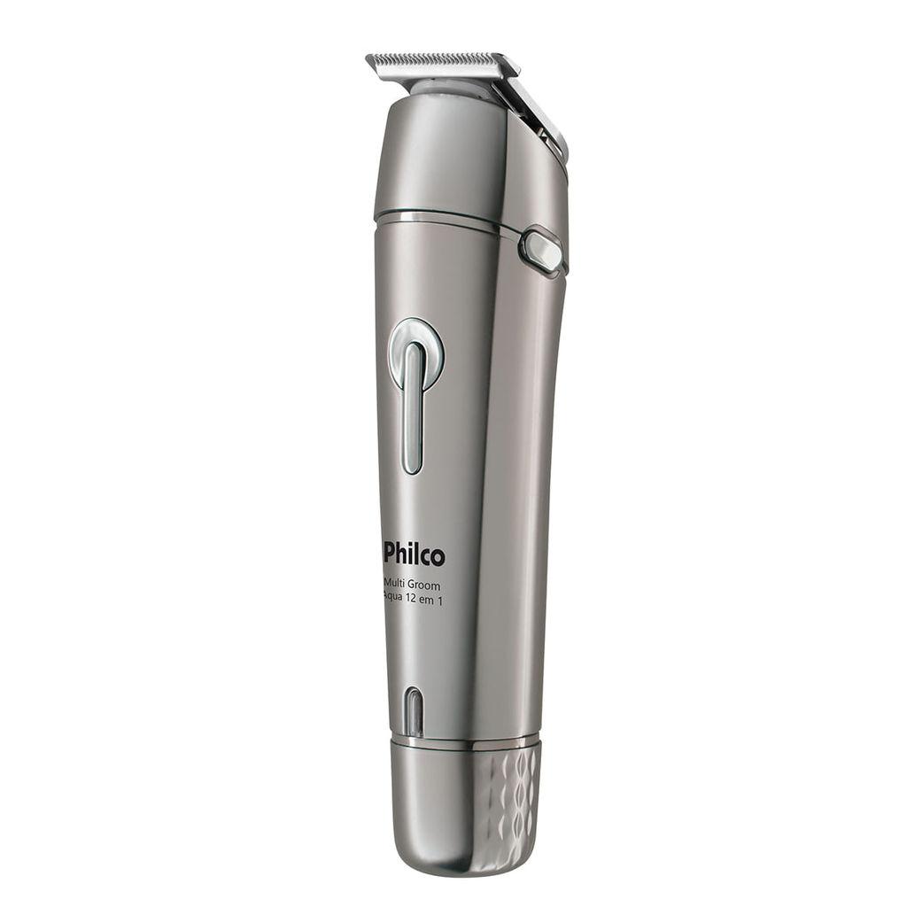Aparador De Pelos Philco Multi Groom Aqua 12 Em 1 Pap03
