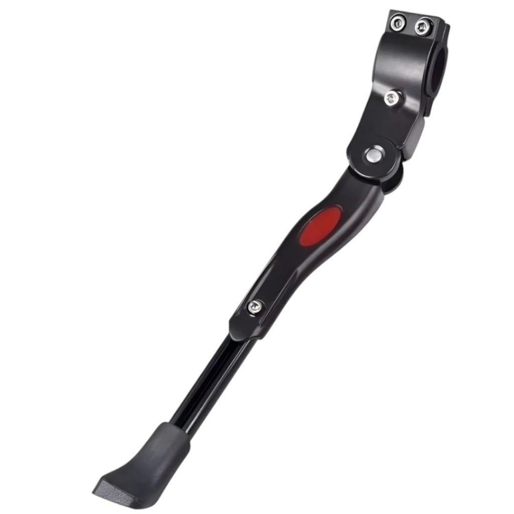 Selim Com Manopla Gts + Descanso Lateral Aluminio Com Regulagem Bike Aro 20 24 26 29 Bike