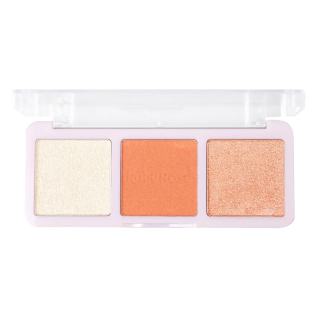 Trio De Blush E Iluminador - Hbf583 - Ruby Rose