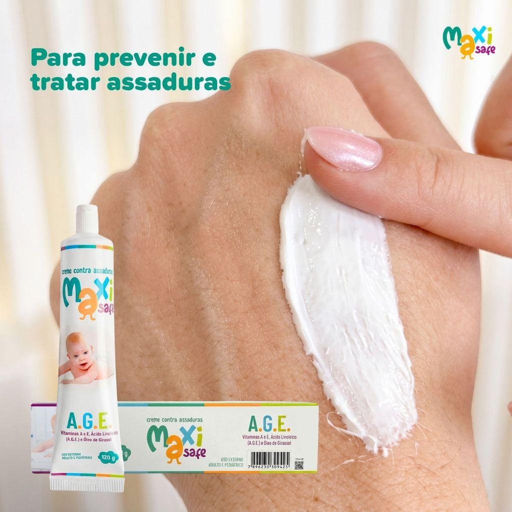 Creme Pomada De Assadura Óleo Girassol A.g.e 15g Maxi Baby