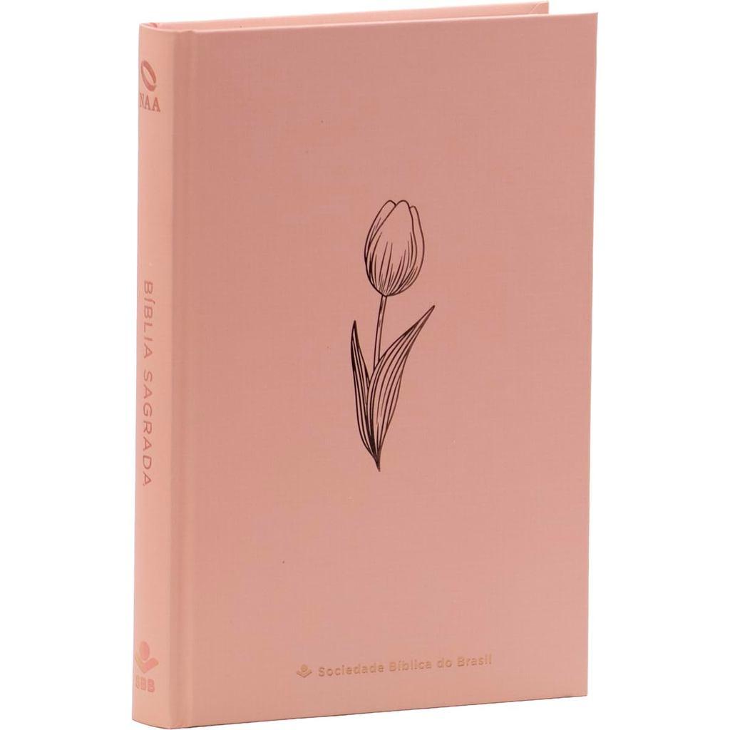 Bíblia Sagrada Naa Letra Normal Pjv Capa Dura Rose