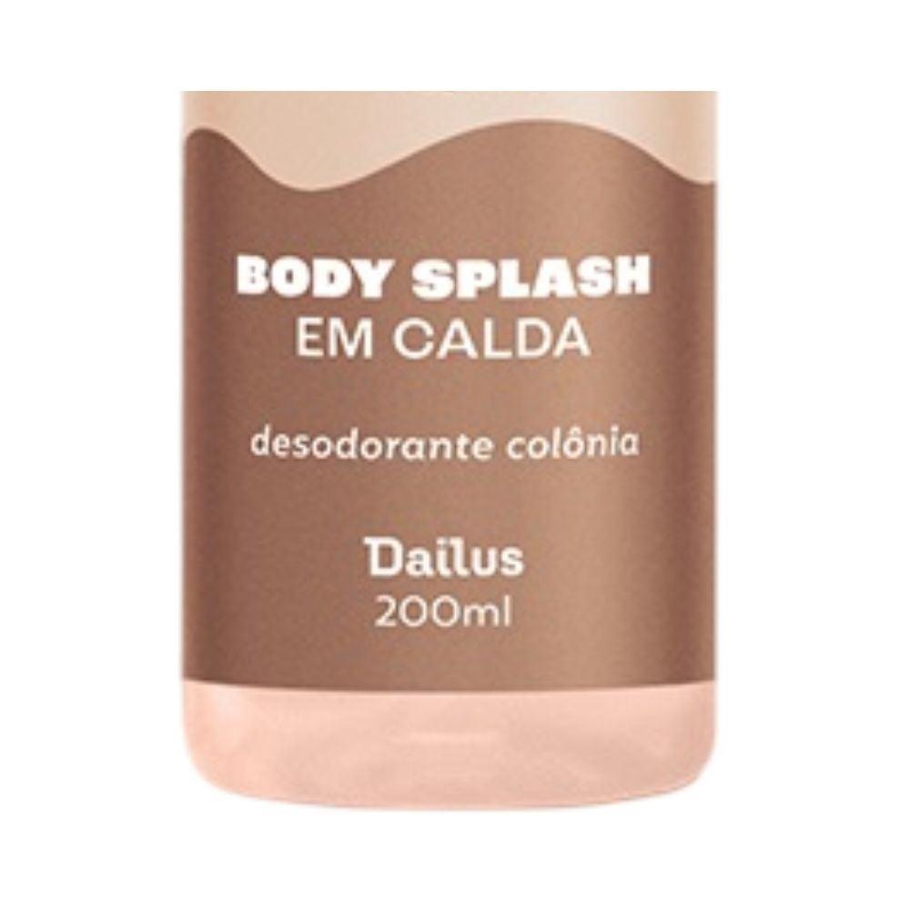 Body Splash Dailus Sweet Skin Em Calda Cookie E Cream 200ml
