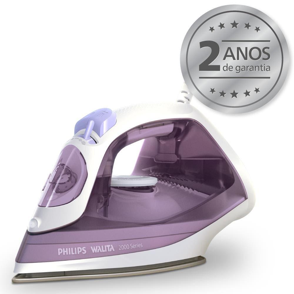 Ferro De Passar A Vapor Srie 2000 Base Cermica Reservatrio 250ml Philips Walita