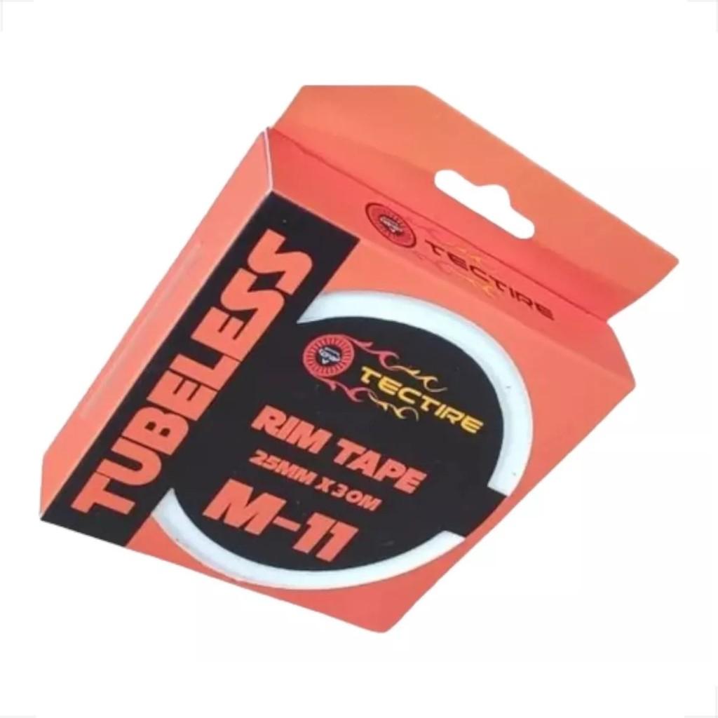 Fita Tubeless Tectire Rim Tape 30m X 25mm Vedação Aro Bicicleta Mtb Speed Aro 26 29