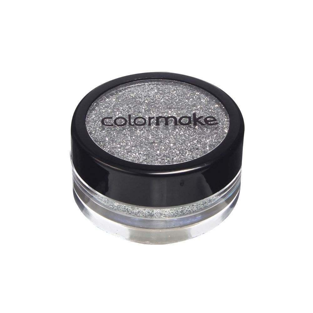 Glitter Maquiagem Colormake Pó Prata Holográfico 4g