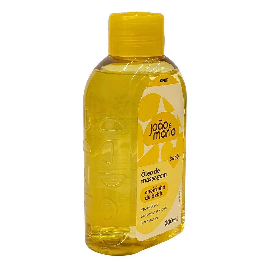 Óleo De Massagem João E Maria Cheirinho De Bebê 200ml