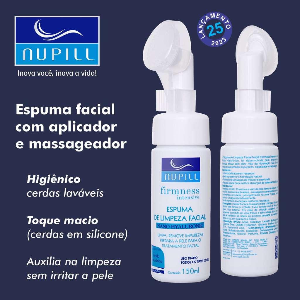 Espuma De Limpeza Facial Nupill Nano Hyaluronic
