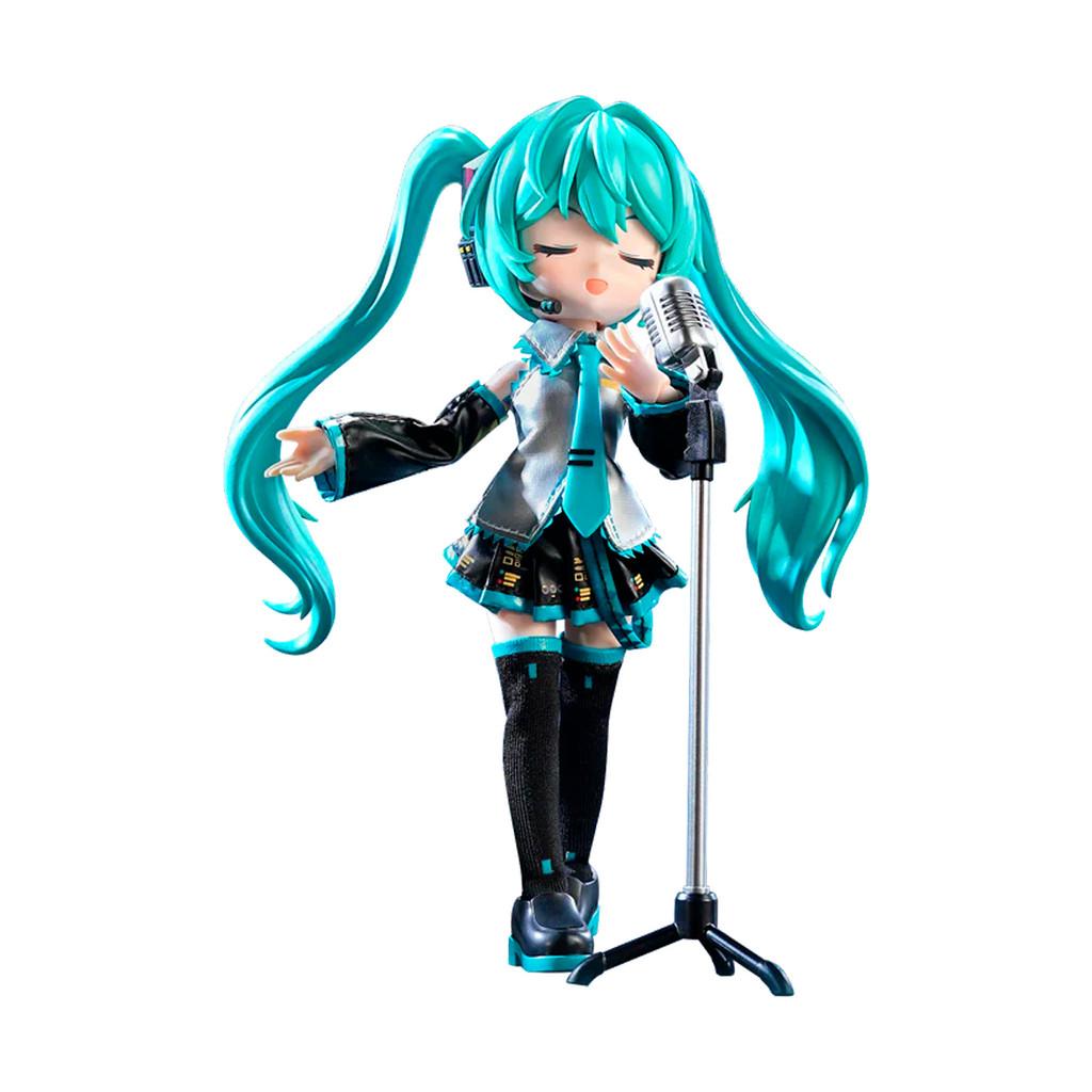Boneco Articulado Montável Blokees Daalamode Hatsune Miku Official Outfit Colecionável Model Kit
