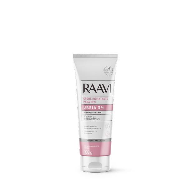 Creme Hidratante Raavi Ureia 3 Para Pés 100g